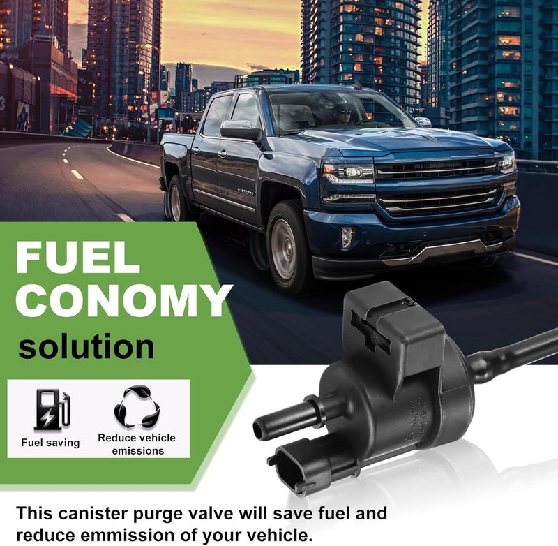 Mormonea 55573017 911-409 Evap Vapor Canister Purge Valve Solenoid Compatible With Cruze Sonic Trax Encore 2013 2014 2015 2016 2017 2018 2019 - Image 3